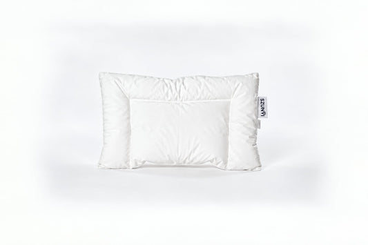 Diara gyermek párna, téglalap alakú, 30 x 50 cm, libapehely és toll töltettel, 100% pamut, fehér